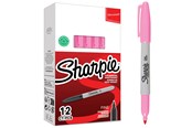 Przybory do pisania i rysowania - Sharpie Permanent Marker Fine Pink 12-Tuck - 2025035