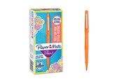 Przybory do pisania i rysowania - Paper Mate Flair felt tip pen M Orange 12-Tuck - S0971620
