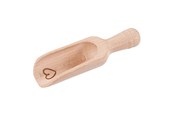 Zabawa w kuchnie  i akcesoria - Goki Wooden Flour Scoop Heart Small 10cm - 51479