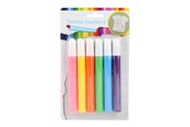 Materialy hobbystyczne - Toi-Toys Textile markers Tropical 6 pcs. - 47112A