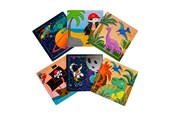 Zabawki drewniane - LG-Imports Wooden Puzzle (Space Pirate or Dinosaur) (Assorted) - 8101