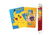 Drobiazgi - ABYstyle - POKEMON Set 2 Chibi Posters Colourful Characters (52x38cm) - Plakat - GBYDCO049