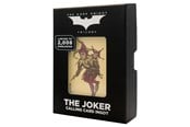 Drobiazgi - FaNaTtik - Batman Limited Edition Joker Calling Card Ingot - THG-DC62