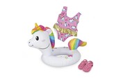 Lalki i akcesoria - Heless Dolls Swimming Ring Unicorn 28-35 cm - 661