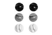 Zarzadzanie kablami - D-LINE Cable Clip Set 2x Black 2x Grey 2x White - EU/CTBASE001