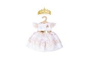 Lalki i akcesoria - Heless Doll dress Princess with Crown 35-45 cm - 2132