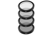 Akcesoria do aparatu i obiektywu - TELESIN Filter set CPL/ND8/ND16/ND32 for DJI Action 3 / 4 - OA-FLT-005