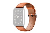 Smartwatch - akcesoria - Xiaomi Smart Band 9 Pro/8 Pro Leather Quick Release Strap - Coral / Orange - BHR8002GL