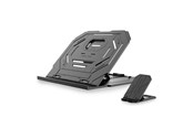 Akcesoria komputerowe - Desire2 2in1 Portable Laptop Stand Black 360 Rotatable - D2LAP360BK