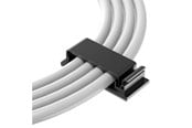 Zarządzanie kablami - Desire2 Enfold Cable Clips Black 40-pack - D2CCP40BK