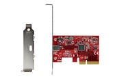 Kontroler, sterownik - StarTech.com USB 3.2 Gen 2x2 PCIe Card - USB-C 20Gbps PCI Express 3.0 x4 Controller - USB Type-C Add-On PCIe Expansion Card -Windows/Linux - USB adapter - PCIe 3.0 x4 - USB-C 3.2 Gen 2x2 x 1 - PEXUSB321C