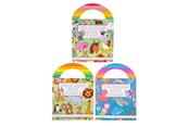 Kreatywne gry - LG-Imports Coloring book with stickers animals (Assorted) - 6865