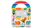 Kreatywne gry - LG-Imports Coloring book with Dinosaur stickers - 6860