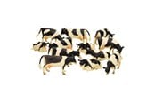 Zabawki - Kids Globe Cows 12pcs 1:32 - 571929