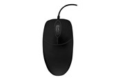 Myszka - Cherry Active Key AK-PMJ1 Series CleanMouse - mouse - USB - black - Myszy - Optyczny - 2 - Czarny - AK-PMJ1OW-UV-B