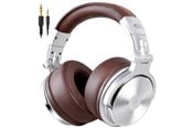 Sluchawki, zestaw sluchawkowy - OneOdio Pro 40 - Silver / Brown - PRO40