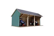 Zabawki drewniane - Kids Globe Agricultural shed 1:32 - 610192