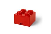 Pokój dzieciecy - LEGO BRICK DRAWER 4 - RED - 40051730