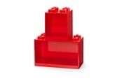 Pokój dzieciecy - LEGO BRICK SHELF SET - RED - 41171730