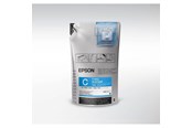 Tusz, toner i material eksploatacyjny - Epson Ink UltraChrome DS T741200 1L Cyan - C13T741200-01