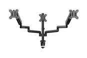 Uchwyt na monitor - Gembird Monitor Arm - Adjustable arm 3-display 17"-27" - MA-DA3-01