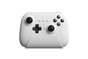 Akcesoria dla graczy - 8BitDo Ultimate 2.4G Wireless Controller (Hall Effect) with Charging Dock - White - Wireless Controller - Android - RET00416