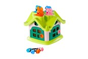 Zabawki dla niemowlat - Cavallino Toys Cavallino Safari Shape Sorter with Keys 6 pcs. - 1450SF01