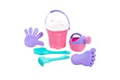 Zabawki na zewnatrz - Cavallino Toys Cavallino Classic Bucket Set Pink 7 pieces. - 9461WD01