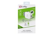 Telefon - Adapter i Ładowarka - CELLY TC2USBTURBO power adapter - 2 x USB - TC2USBTURBO