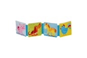 Zabawki dla niemowlat - Goki Crinkle Book Animals - 65252