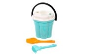 Zabawki na zewnatrz - Cavallino Toys Cavallino Safari XL Classic Bucket Set Blue 4 pcs - 9507SF01