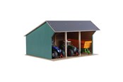 Lalka, mis i akcesoria - Kids Globe Agricultural Shed for Tractors Large 1:32 - 610193