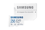 Karta pamieci - Samsung EVO Plus microSD/SD - 160MB/s - 256GB - MB-MC256SA/EU