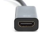 Kabel wyświetlacza - DIGITUS DisplayPort to HDMI Adapter - 15cm - DB-340400-001-S