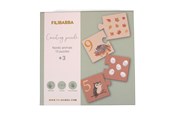 Zabawki dla niemowlat - Filibabba Counting puzzle - Nordic animals - FI-02174