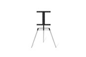 Uchwyty ścienne, uchwyty AV i meble AV - Bülow Stand BS19 Black Top Lacquered Oak - Max 50 kg - recommended for 65" - BS19LAOBK