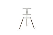 Uchwyty ścienne, uchwyty AV i meble AV - Bülow Stand BS19 White Top Smoked Oak - Max 50 kg - recommended for 65" - BS19SOWH