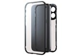 Telefon - Pokrowiec i etui - BLACK ROCK Phone Case 360° Glass Transp/Black - iPhone 15 Pro - 00221269