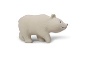 Zabawki dla niemowlat - Filibabba Teather in rubber - Polly the polar bear - FI-02295