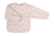 Akcesoria dla niemowląt - Filibabba Bib w. sleeves - Chestnuts - FI-02287