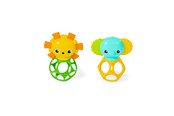 Akcesoria dla niemowlat - Bright Starts Character Oball Teether 2pk - BS-16762