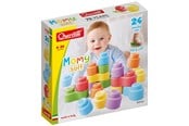 Zabawki dla niemowlat - Quercetti Momy Soft - 24 soft building blocks - QU-4142