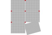 Zabawki dla niemowlat - Quercetti Boards for peg mosaics - 10 pieces includes conne - QU-2441