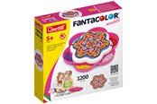 Zabawki dla niemowląt - Quercetti FantaColor Mandala Daisy peg mosaic - 1200 pieces - QU-2101