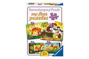 Puzzle - Ravensburger Forest Animal Fun 2/4/6/8p - 12000854