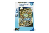 Puzzle - Ravensburger Fish And Reptile Menagerie 200p - 12000866