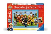 Puzzle - Ravensburger Fireman Sam Rescuers are coming 2x12p - 12001031