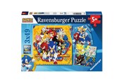 Puzzle - Ravensburger Sonic Core 3x49p - 12001133
