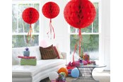 Zabawki - Folat BV Honeycomb Ball - Red - 60303