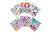 Zabawki drewniane - LG-Imports Wooden Puzzle (Princess/Unicorn/Mermaid) (Assorted) - 8100